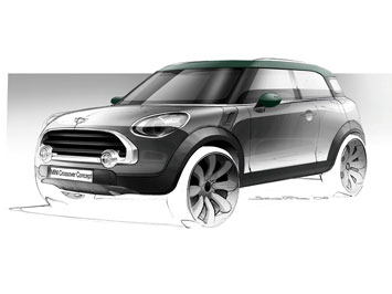  Mini Crossover Concept design sketch