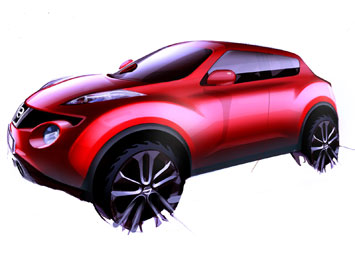  Nissan Juke Design Sketch