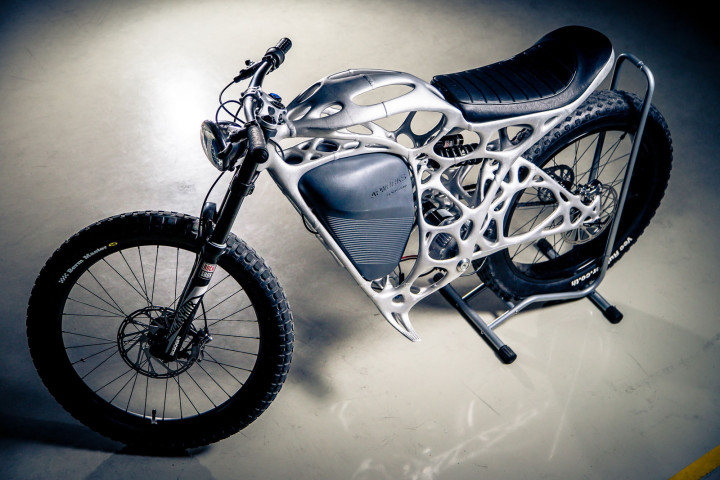 Airbus-APWorks 3D printed Light Rider bike