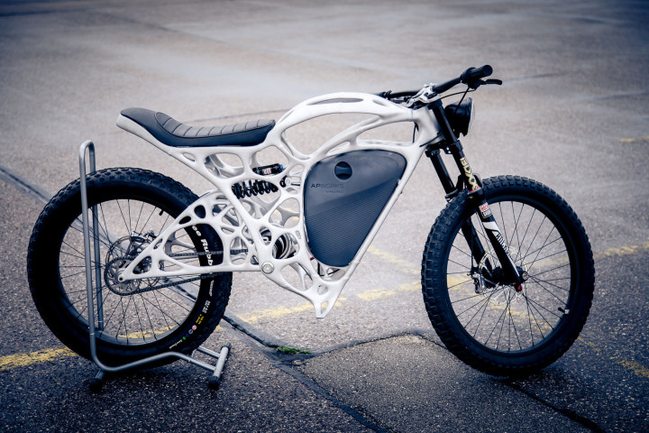 Airbus-APWorks 3D printed Light Rider bike