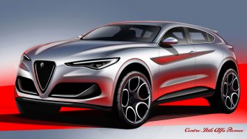 Alfa Romeo Crossover Design Sketch