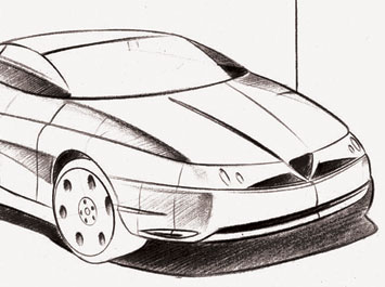 Alfa Romeo Design Sketch