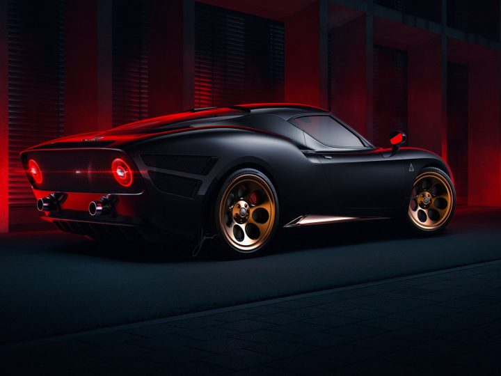 Alfa Romeo Nivola by Ugur Sahin is a modern 33 Stradale based on the 4C