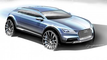 Allroad Shooting Brake Concept - Design Sketch