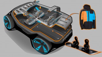 Alpine Utility Vehicle Concept - Design Sketch