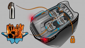 Alpine Utility Vehicle Concept - Design Sketch