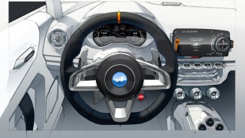 Alpine Vision Concept Interior Design Sketch Render