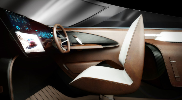 Aston Martin AM37 Powerboat - Interior Design Render