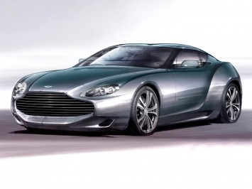 Aston Martin V12 Zagato Design Sketch