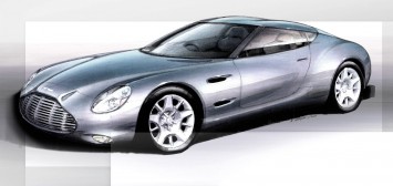 Aston Martin V12 Zagato Design Sketch