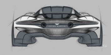 Aston Martin Vanquish Vision Concept Design Sketch