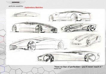 Aston Martin Viceroy Concept Design Sketch