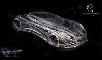 Aston Martin VIE GH Anniversary 100 Concept - Design Sketches