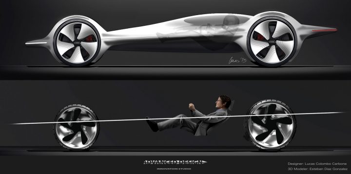 Audi 1M1M Concept Layout Package