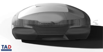 Audi 4senses Design Sketch Render by Pasquale Smimmo