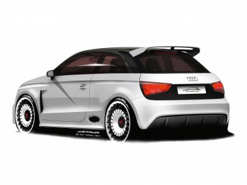 Audi A1 clubsport quattro Concept Design Sketch