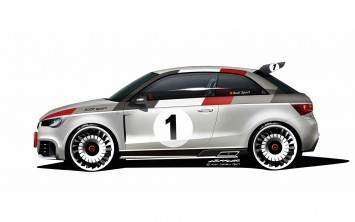 Audi A1 clubsport quattro Concept Design Sketch