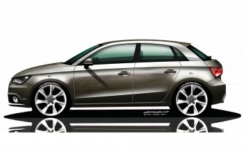 Audi A1 Sportback Design Sketch