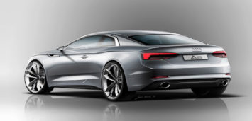 Audi A5 Coupe - Design Sketch Render