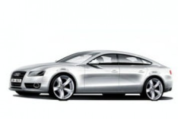 Audi A5 design sketch