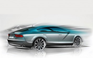 Audi A7 Sportback Design Sketch