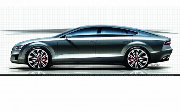 Audi A7 Sportback Design Sketch