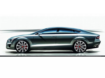 Audi A7 Sportback Design Sketch