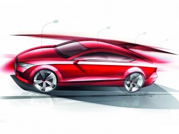 Audi A7 Sportback Design Sketch