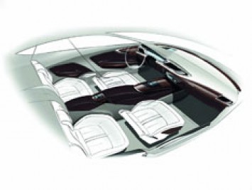 Audi A7 Sportback Interior Design Sketch