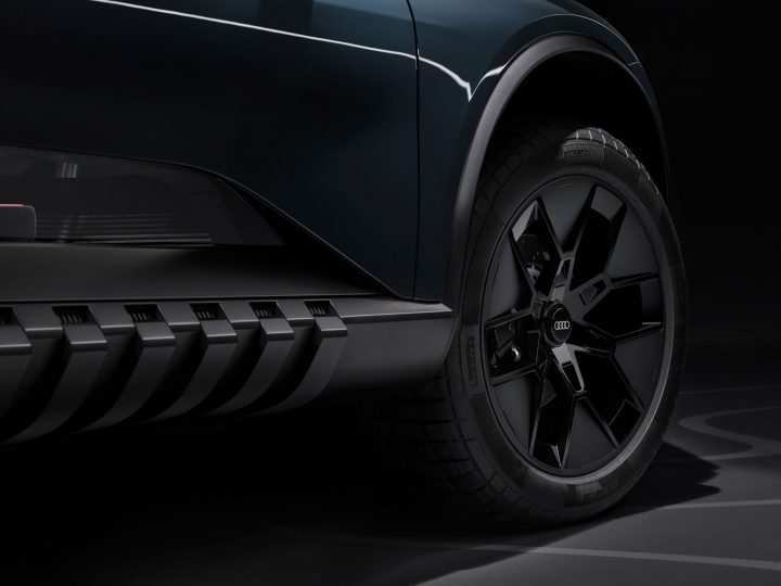 Audi activesphere Concept Design Details Sill and Wheel