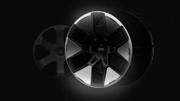 Audi activesphere Concept Design Sketch Render Wheel