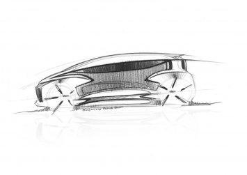 Audi AI ME Concept Design Sketch