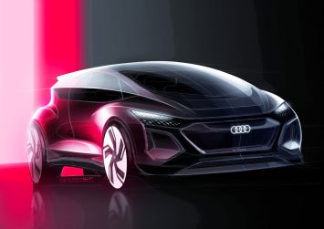 Audi AI ME Concept Design Sketch Render