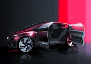 Audi AI ME Concept Design Sketch Render