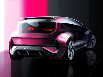 Audi AI ME Concept Design Sketch Render