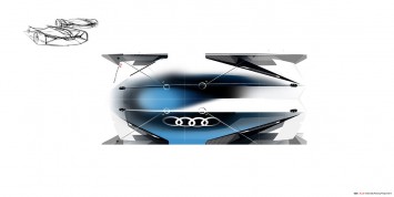 Audi Airomorph Concept - Design Sketch