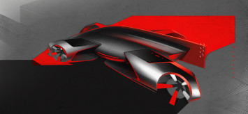 Audi Concept Design Sketch by Gaurang Nagre