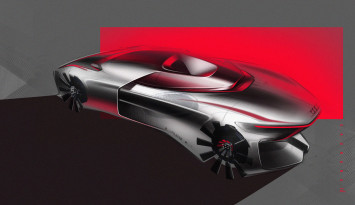 Audi Concept Design Sketch by Gaurang Nagre