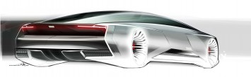 Audi fleet shuttle quattro concept - Design Sketch