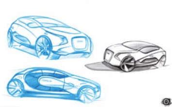 Audi O Concept design sketches