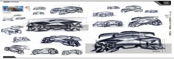 Audi Paon 2030 Concept by Lucia Lee Design Sketches