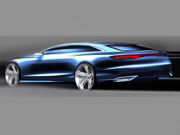 Audi Prologue Avant Concept - Design Sketch