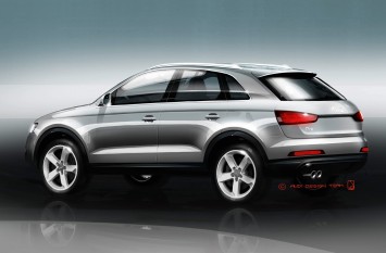 Audi Q3 Design Sketch