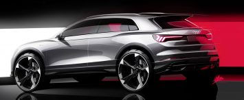 Audi Q3 Design Sketch Render