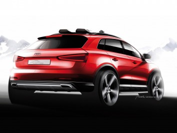 Audi Q3 Vail Design Sketch