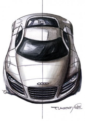 Audi R8 Design Sketch