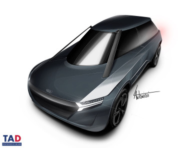 Audi Sodalis Concept - Preliminary Design Sketch Render