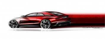 Audi Sport quattro Concept Design Sketch