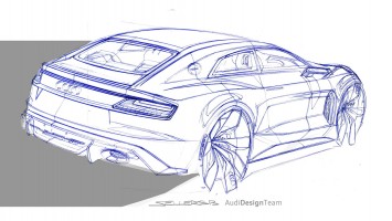 Audi Sport quattro Concept Design Sketch