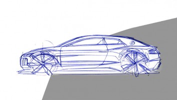 Audi Sport quattro Concept Design Sketch